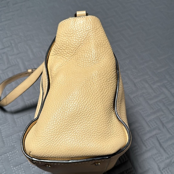 Kate Spade Claremont Drive Marcella Cashew Tan Satchel Handbag, GUC - Picture 8 of 16